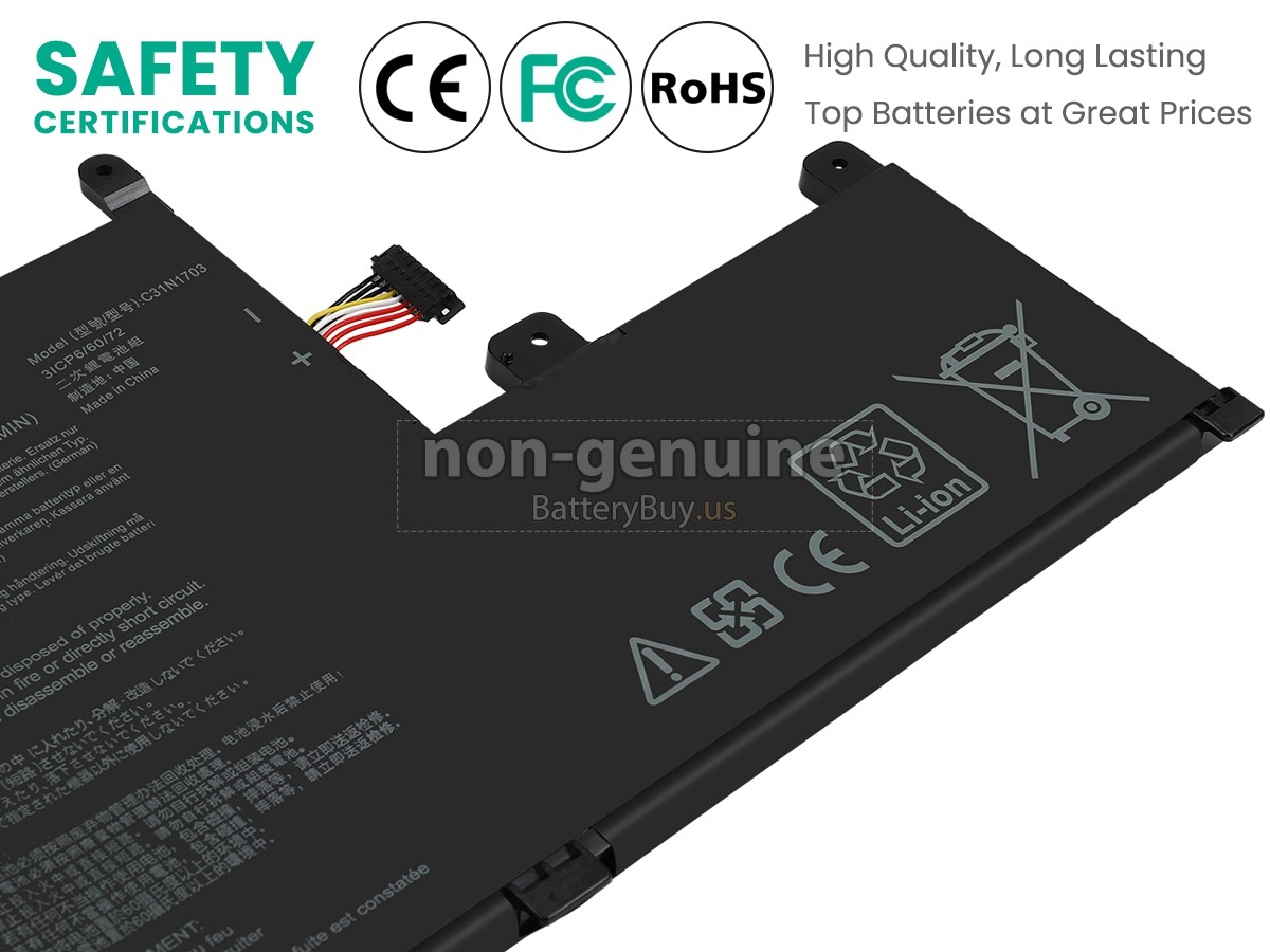 battery for Asus ZenBook Flip UX561UA 2-IN-1