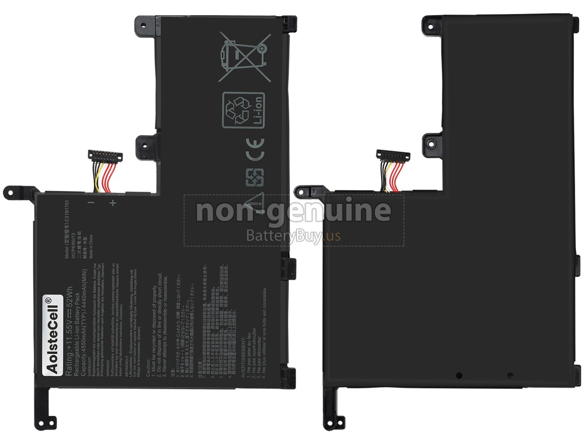 battery for Asus ZenBook Flip UX561UA 2-IN-1