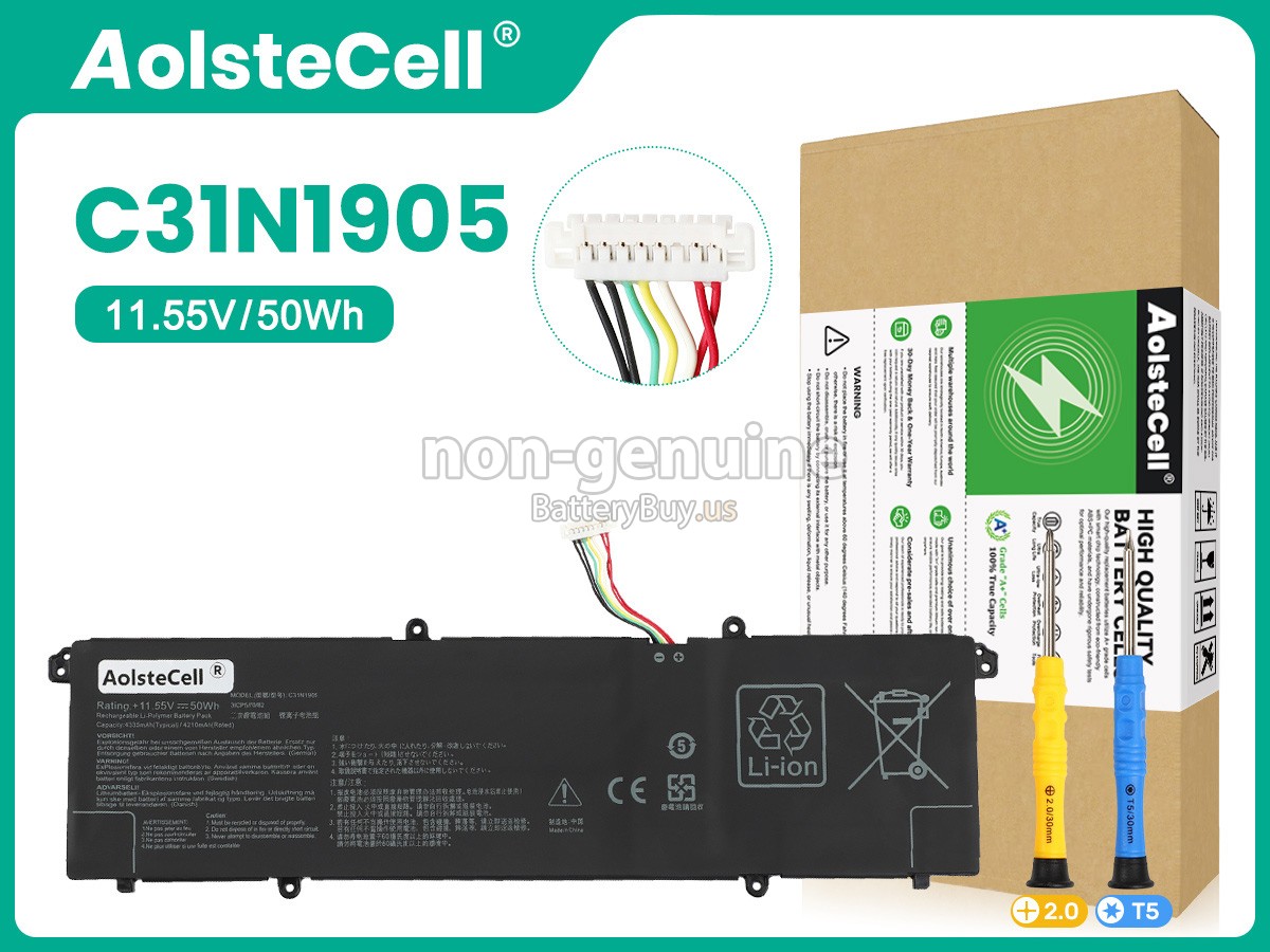 battery for Asus VivoBook 15 X1504ZA-BQ522W