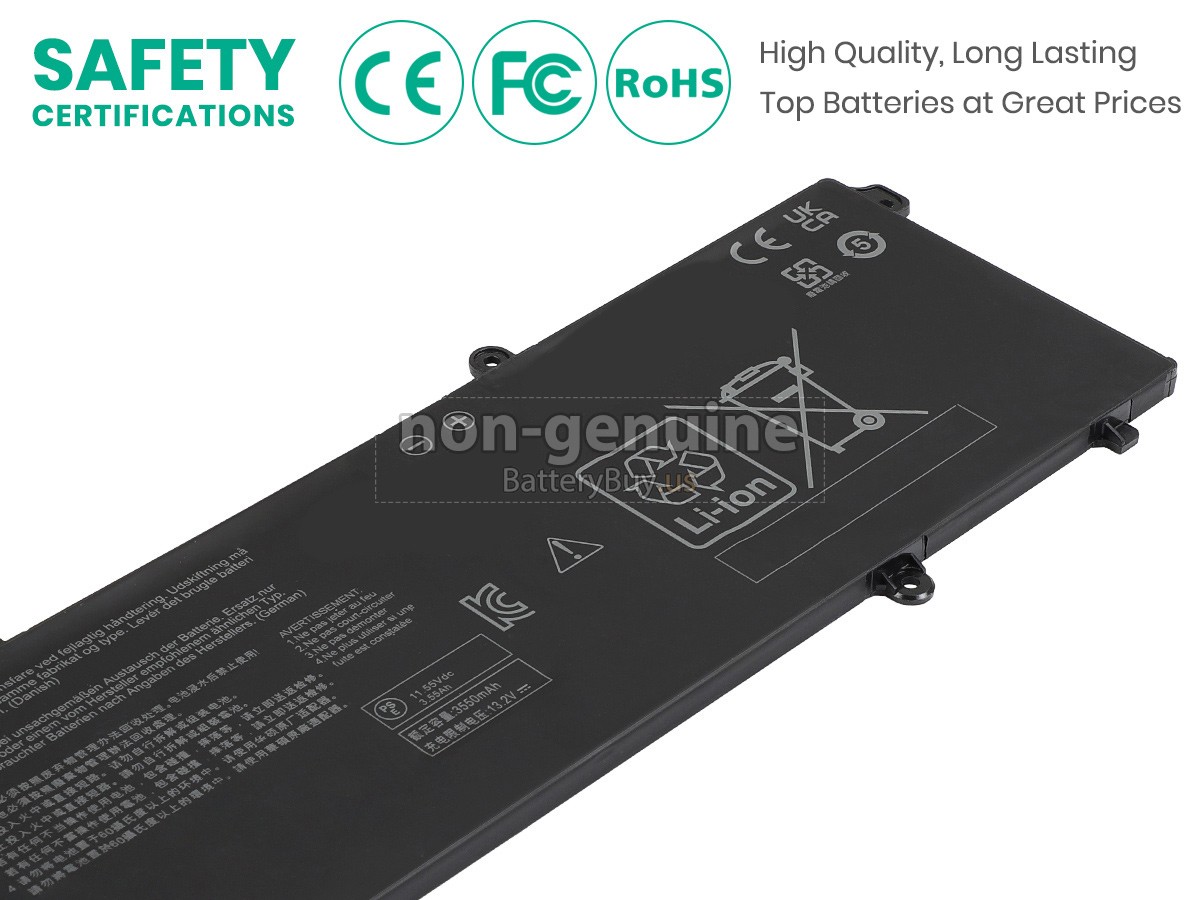 battery for Asus VivoBook 15 X1504ZA-BQ522W