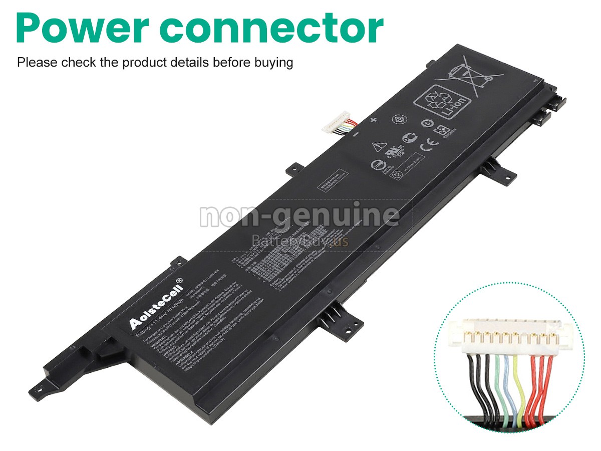 battery for Asus ProART STUDIOBook Pro X W730G2T