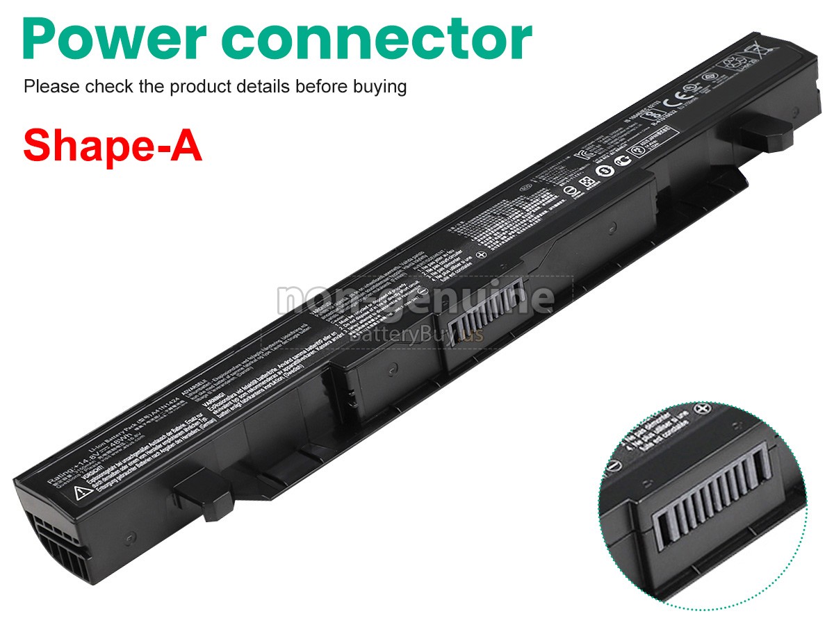 battery for Asus ZX50V