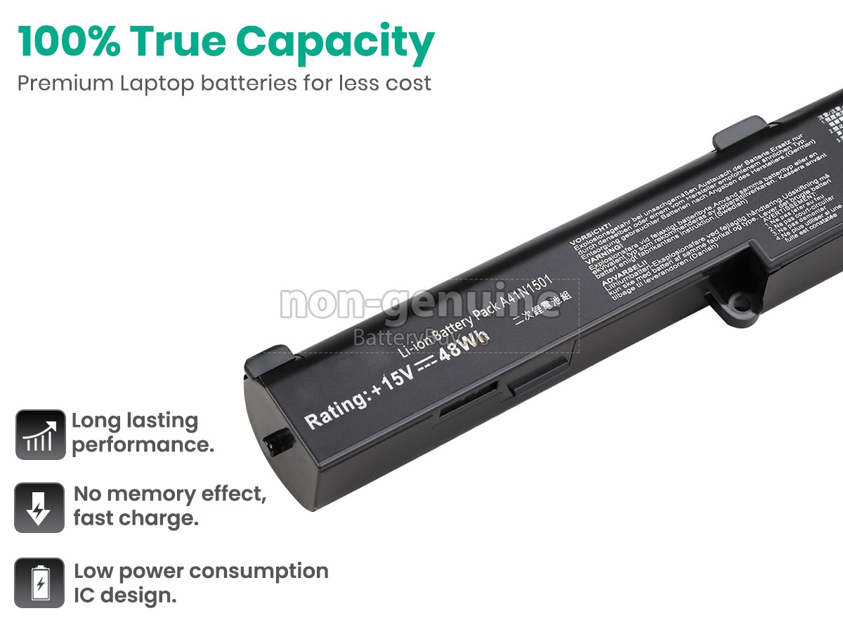battery for Asus ZX50V