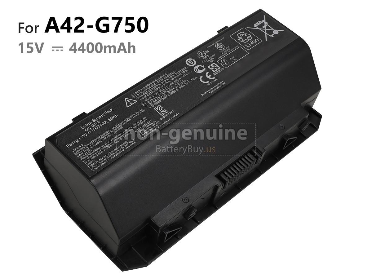 battery for Asus G750JS