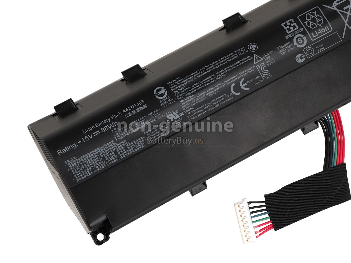 battery for Asus A42N1403