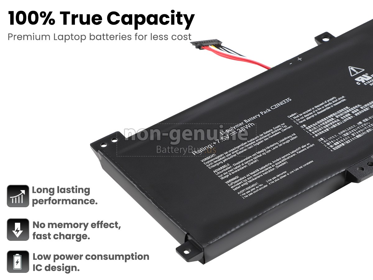 battery for Asus VivoBook S451LN