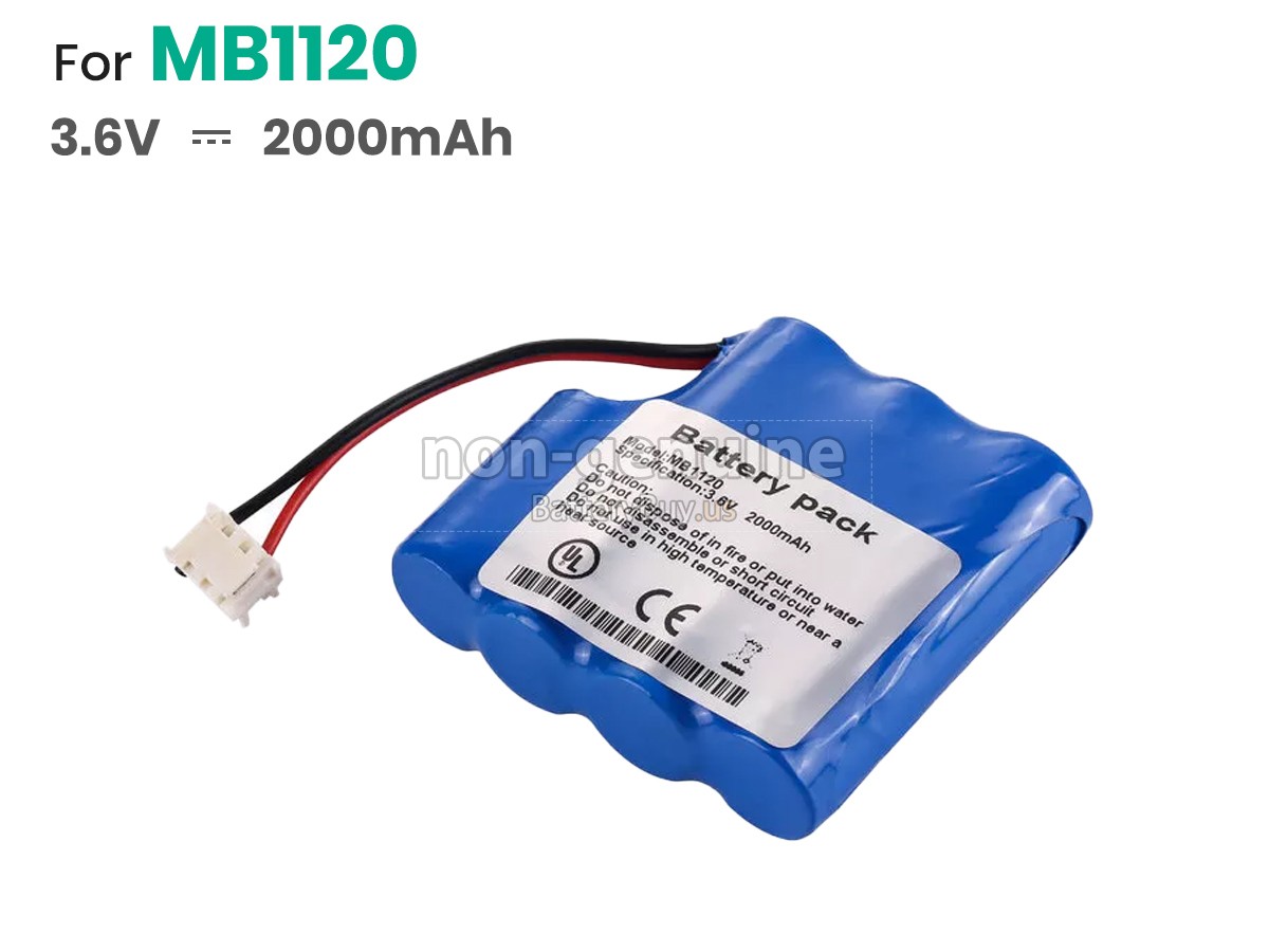 battery for B Braun MB1120