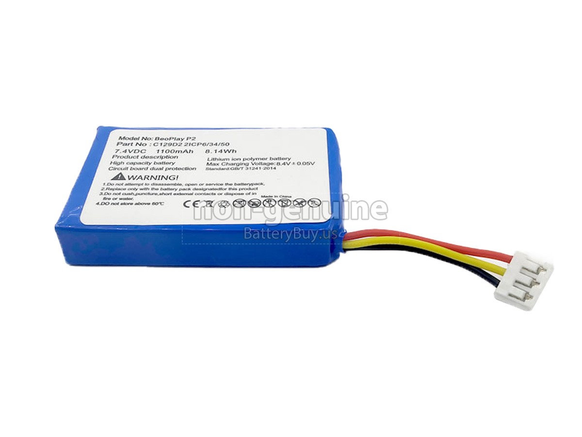 battery for Bang Olufsen BEOPLAY P2