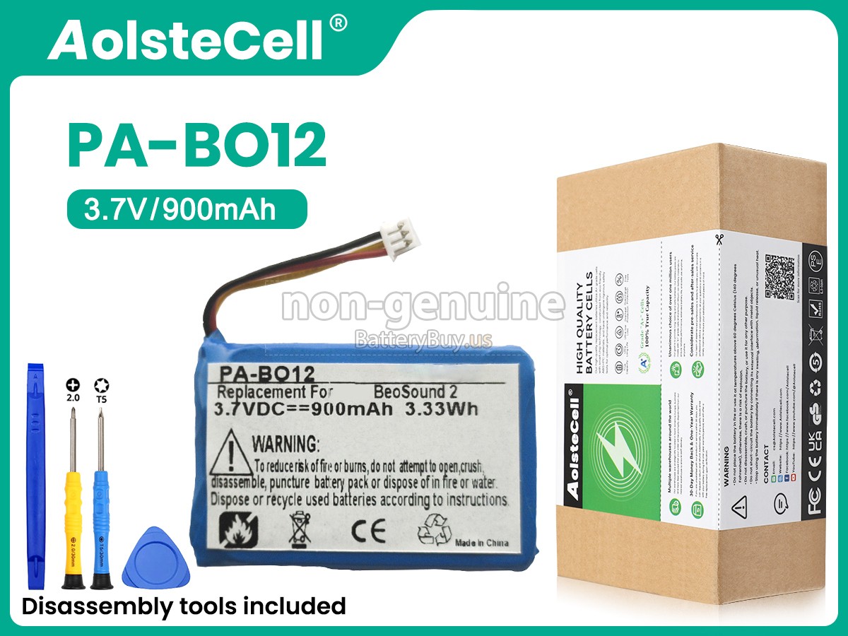 battery for Bang Olufsen PA-BO12