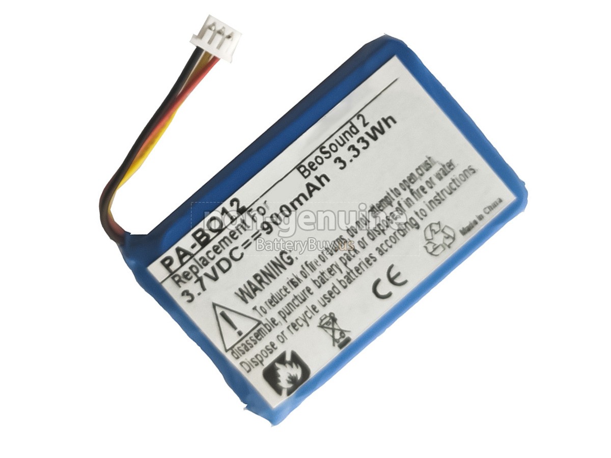 battery for Bang Olufsen PA-BO12
