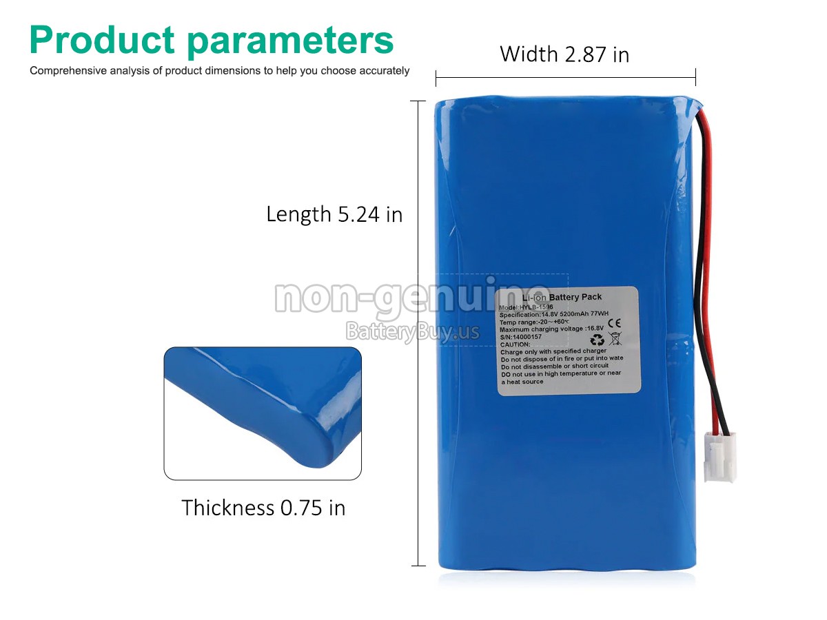battery for Biocare HYLB-1596