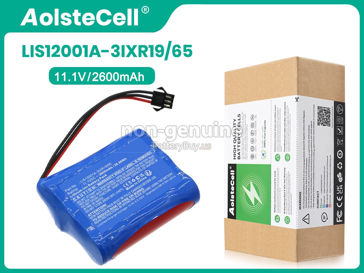 battery for Biolight LIS12001A-3IXR19/65