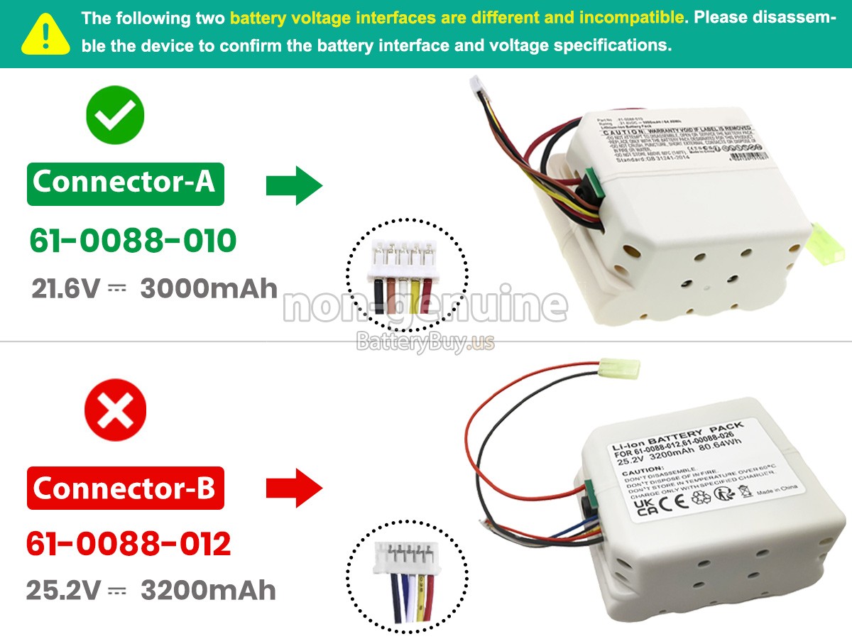 battery for Bissell 2602C