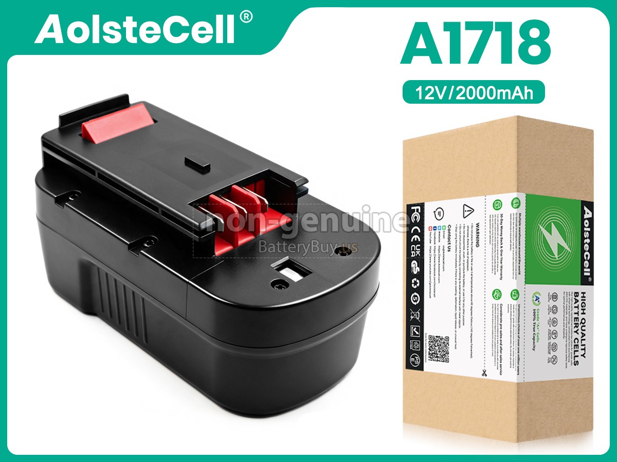battery for Black Decker A1718