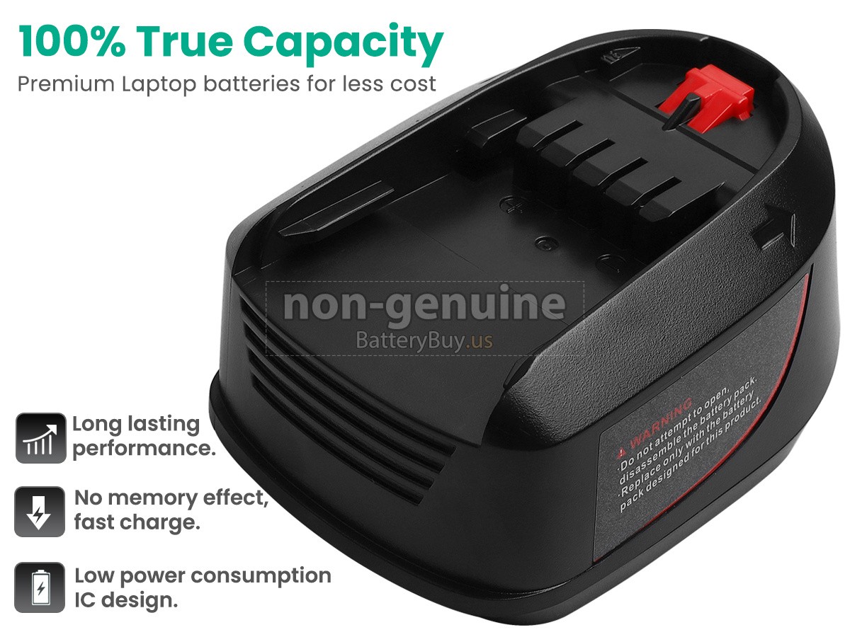 battery for Bosch 1600A00DD6