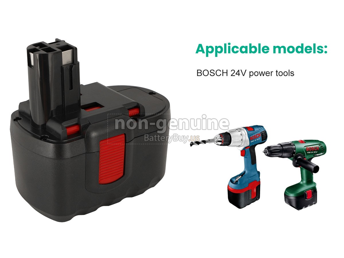 battery for Bosch 2607335509