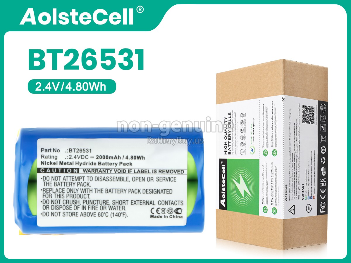battery for BrandTech ACCU-JET PIPETTE CONTROLLERS