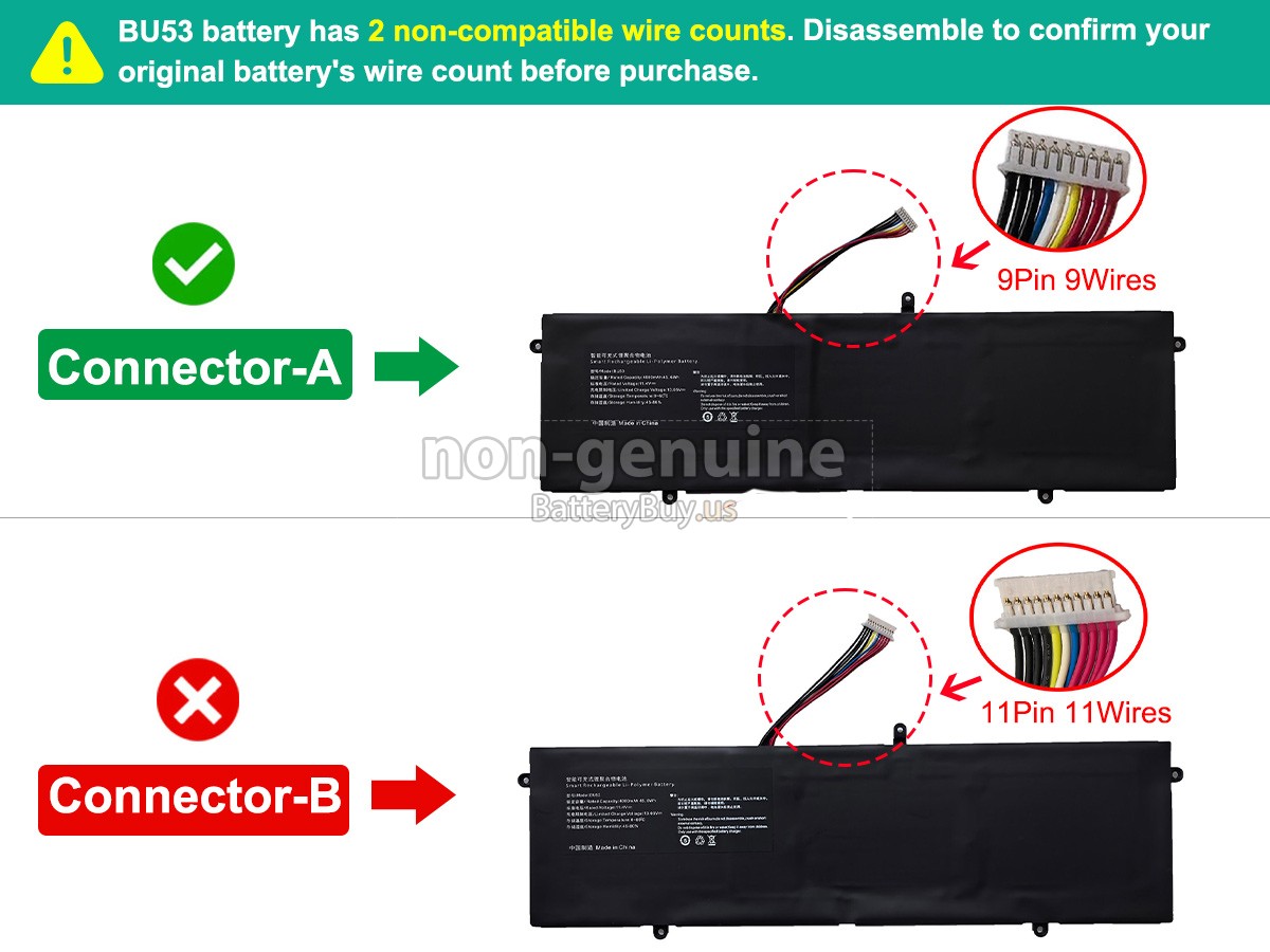 battery for Byone CU53