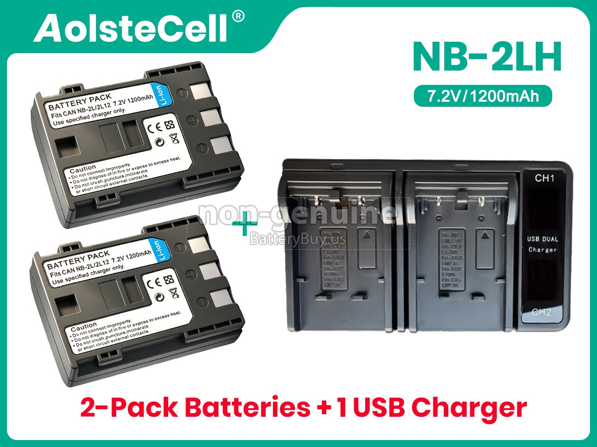 battery for Canon BP-2L14