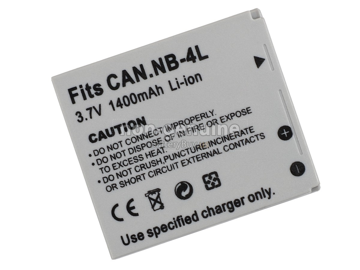 battery for Canon POWERSHOT SD300