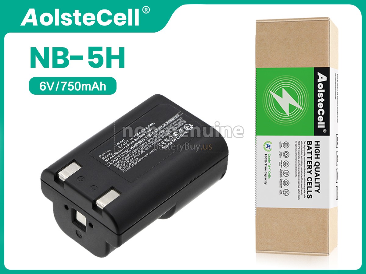 battery for Canon NB-5H