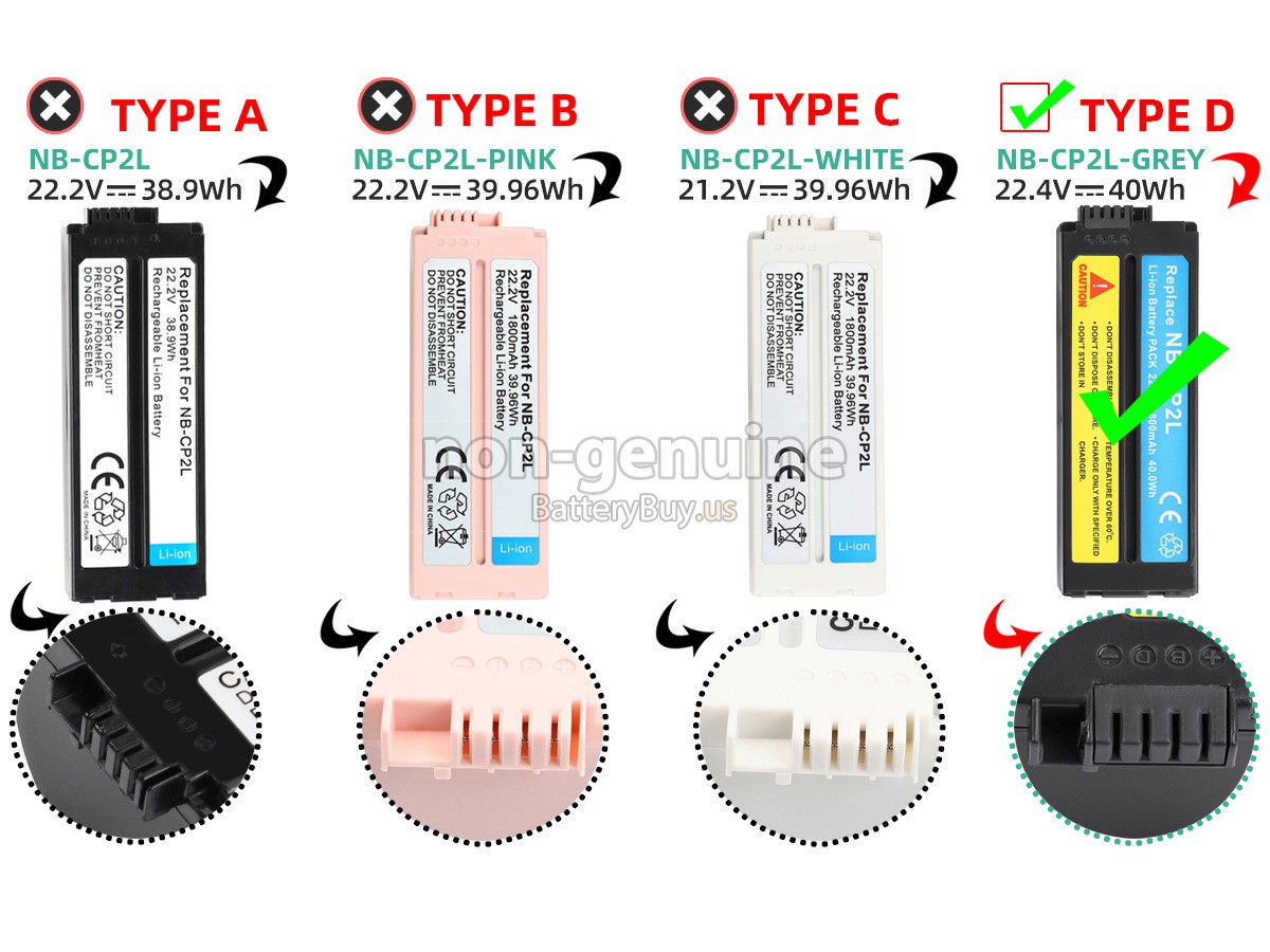 battery for Canon SELPHY CP330