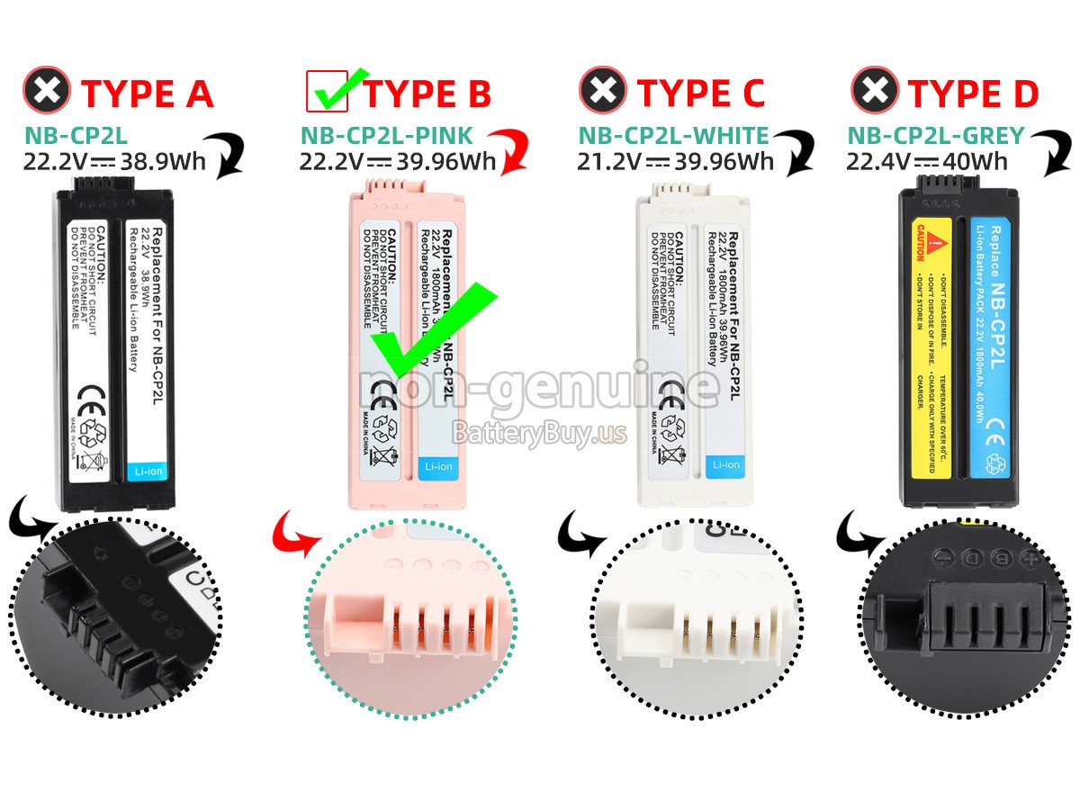 battery for Canon SELPHY CP330