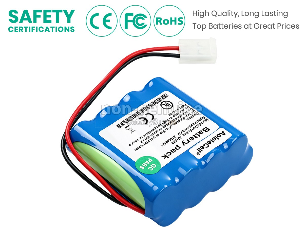 battery for Cardioline GP17000509