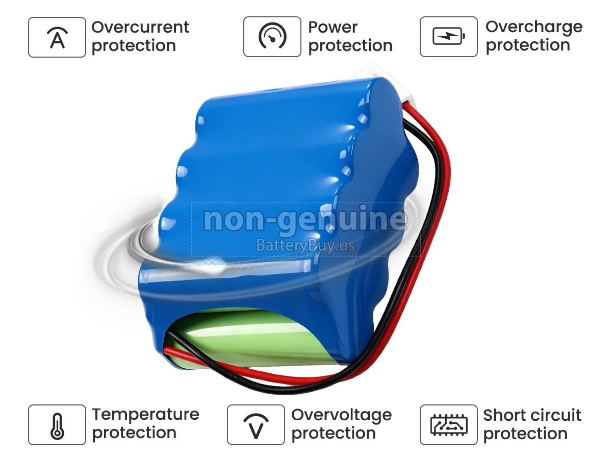 battery for Cardioline GP17000509