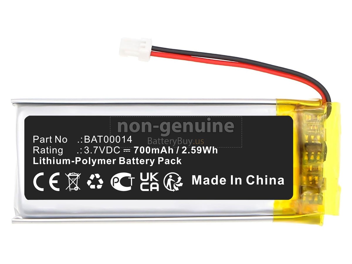 battery for Cardo BAT00014 PACKTALK EDGE