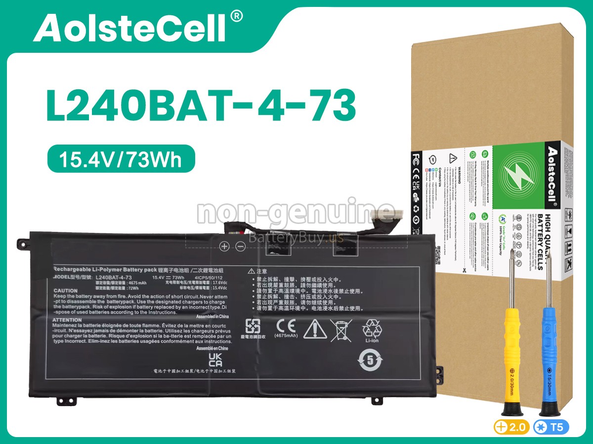battery for Clevo 6-87-L240S-74B00