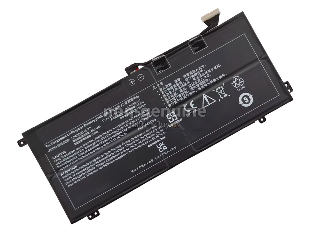 battery for Clevo 6-87-L240S-74B00