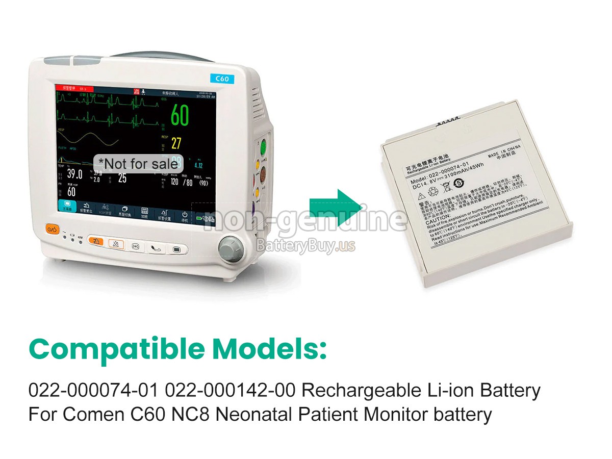 battery for Comen LIV148C3100S01A