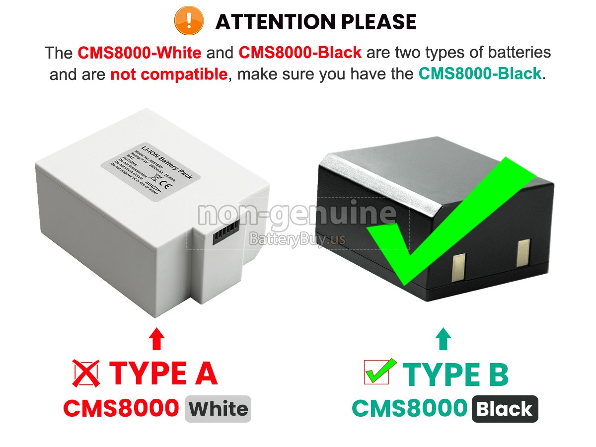 battery for CONTEC CMS9000