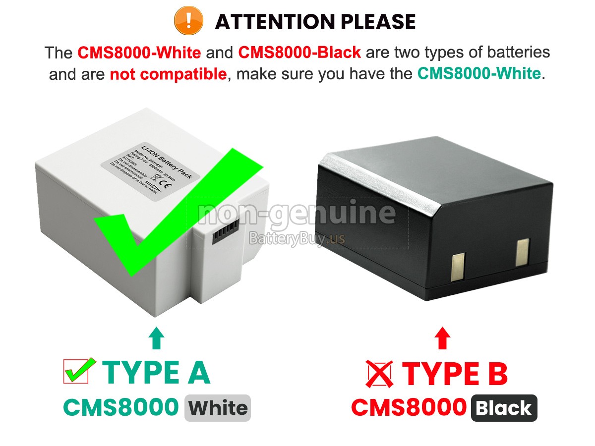 battery for CONTEC CMS9000
