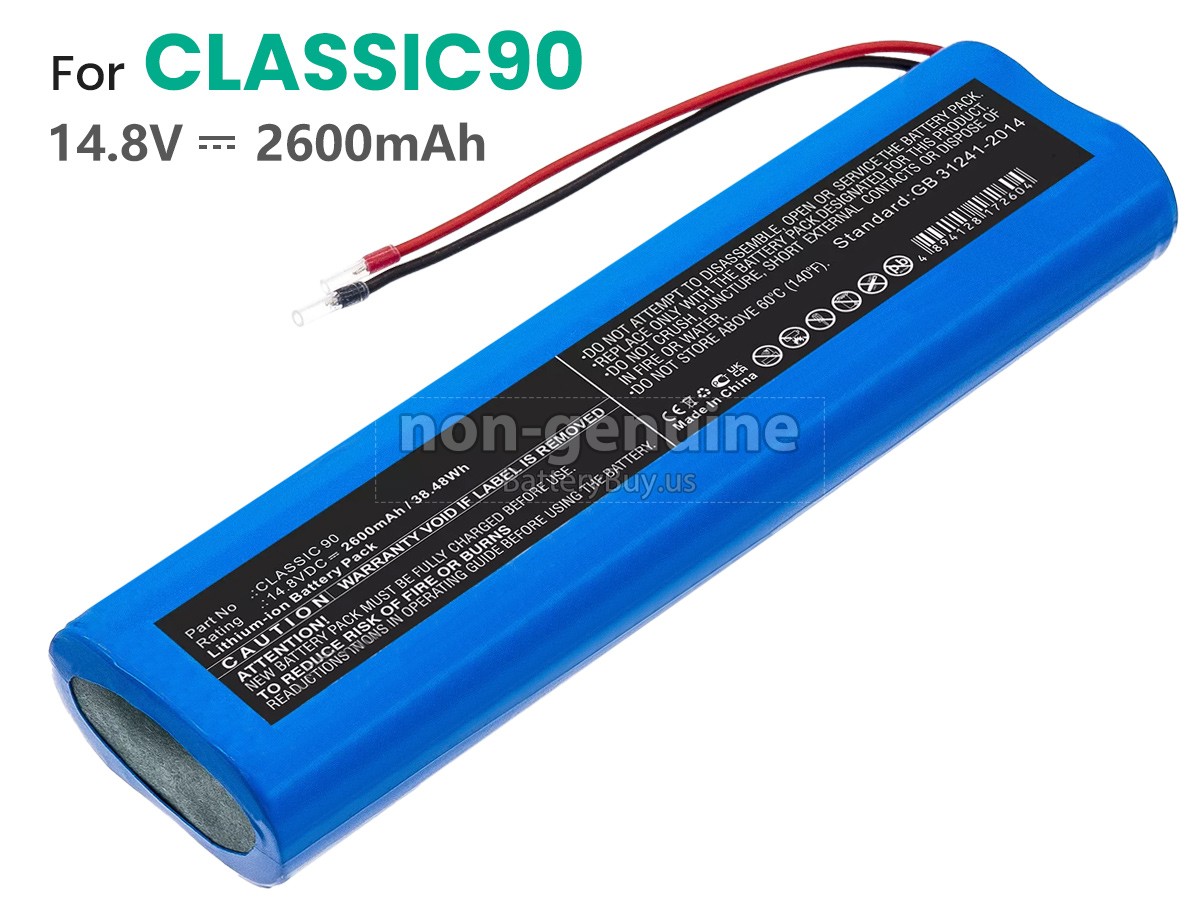battery for Creative CLASSIC90