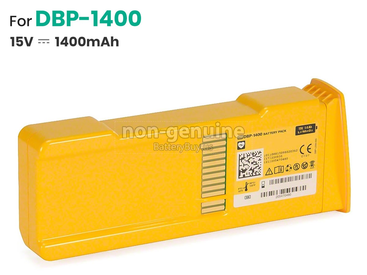battery for Defibtech DBP-1400