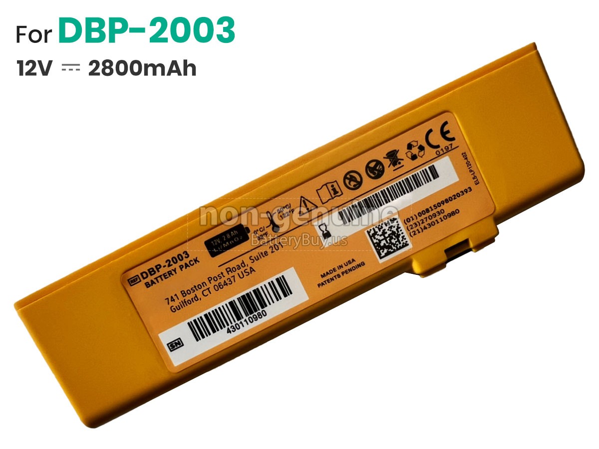 battery for Defibtech DCF-2003