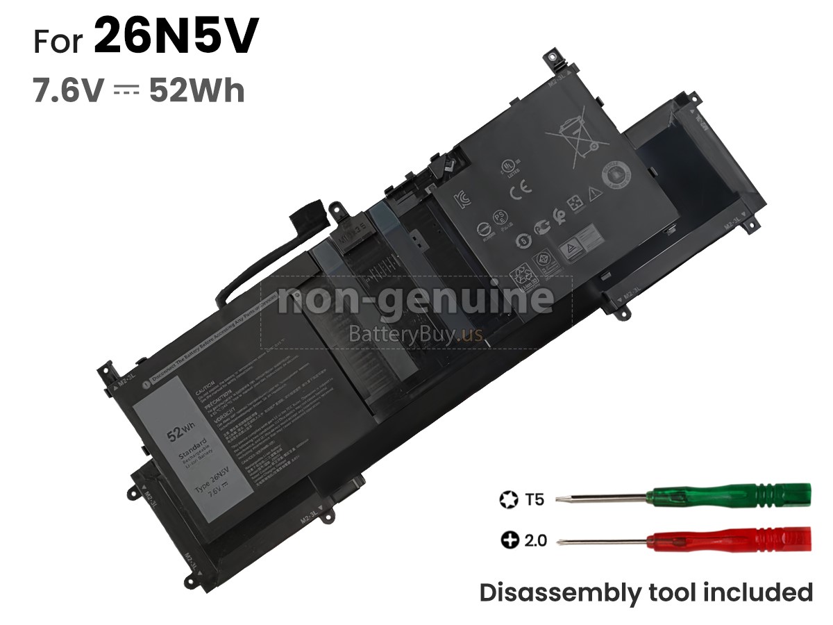 battery for Dell 26N5V