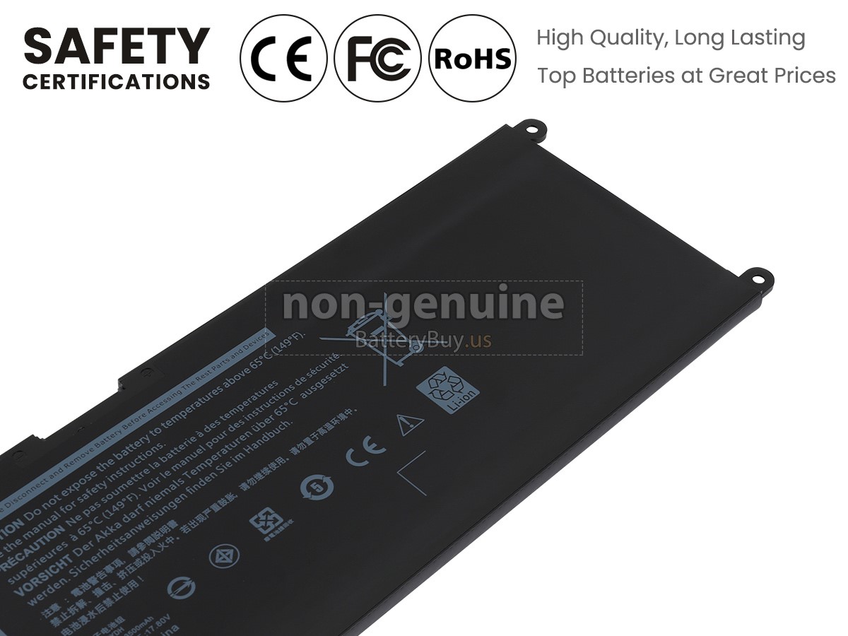 battery for Dell P72F
