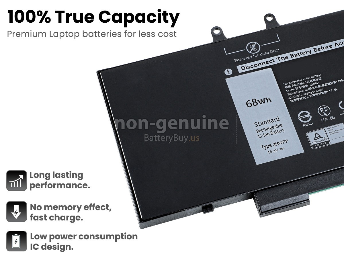 battery for Dell 3HWPP