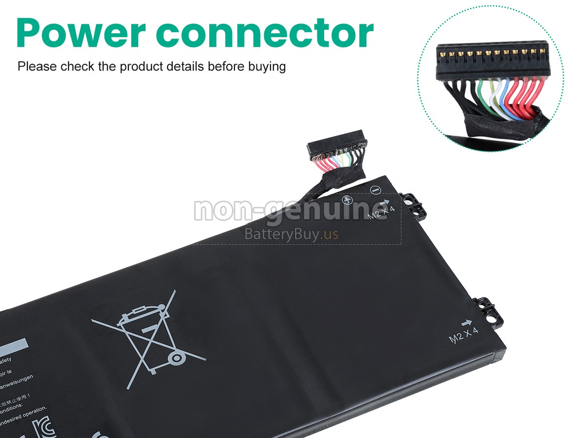 battery for Dell P102F003