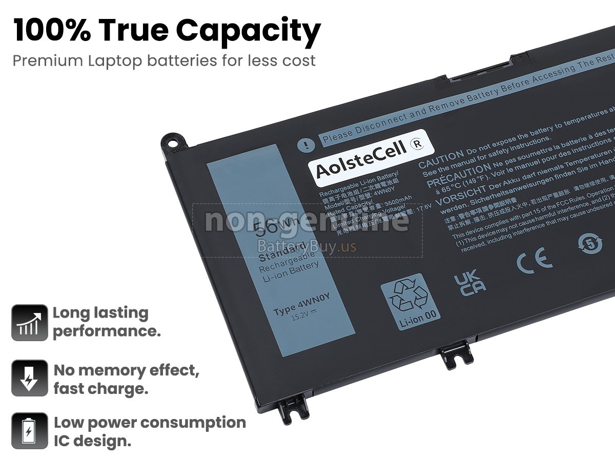 battery for Dell G4MX4