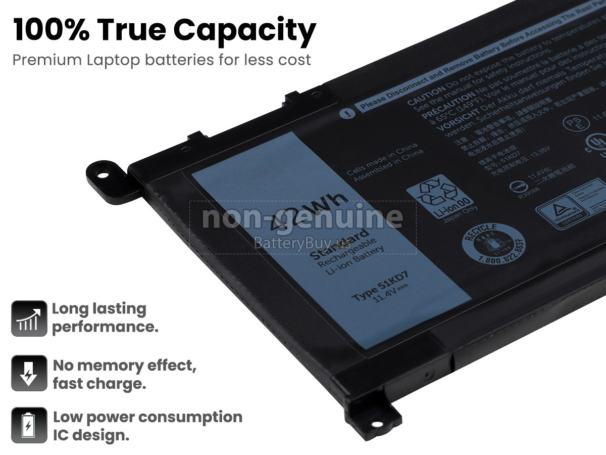 battery for Dell P30T