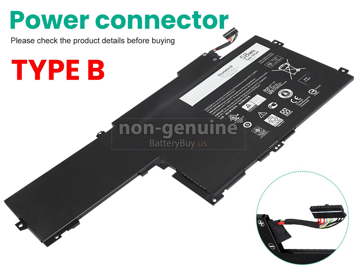 battery for Dell Inspiron 14 7000