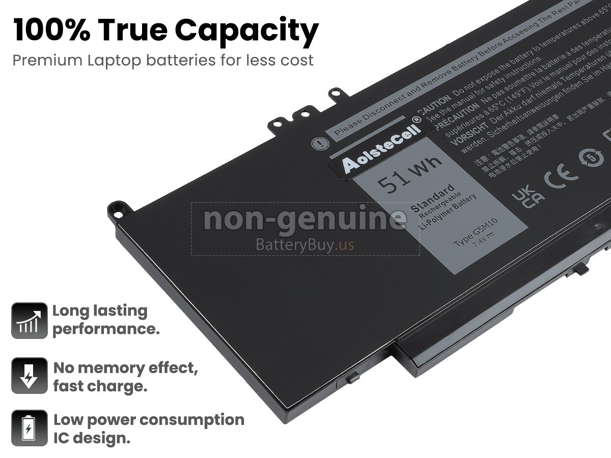 battery for Dell G5M10