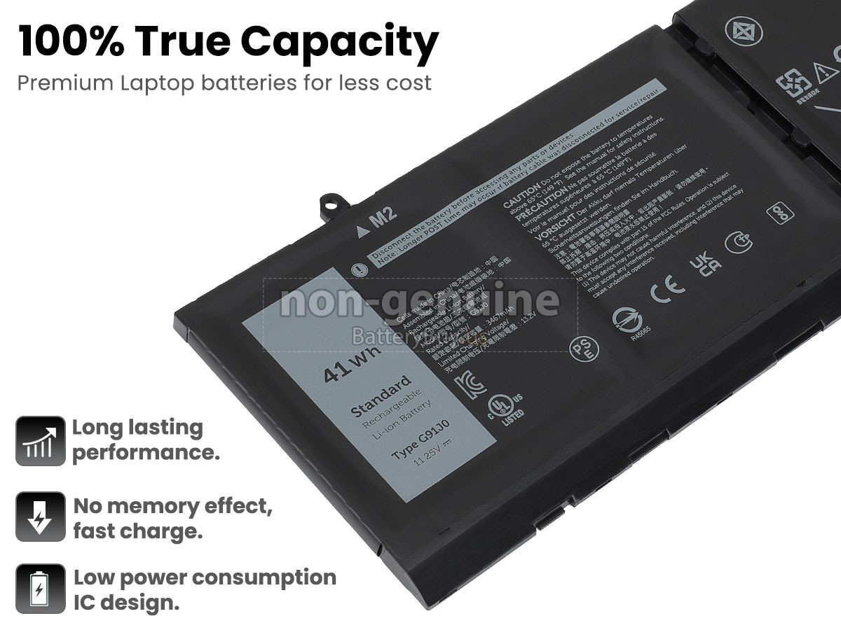 battery for Dell 58DP0