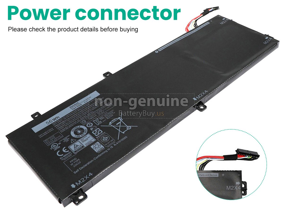 battery for Dell P102F003