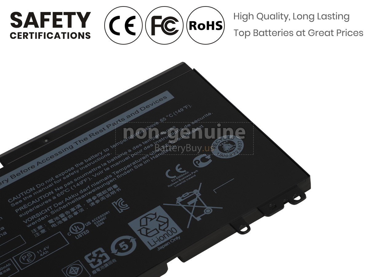 battery for Dell 0RYXXH