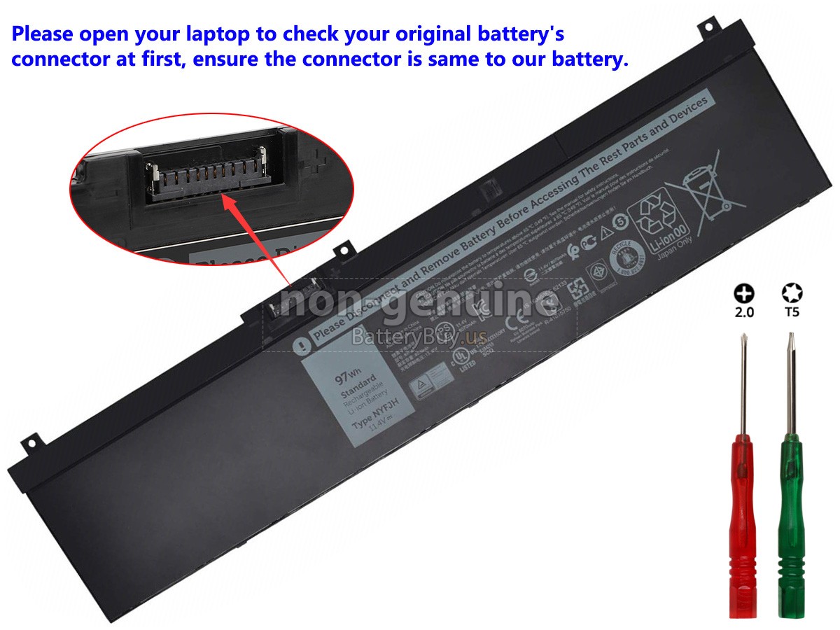 battery for Dell P74F002